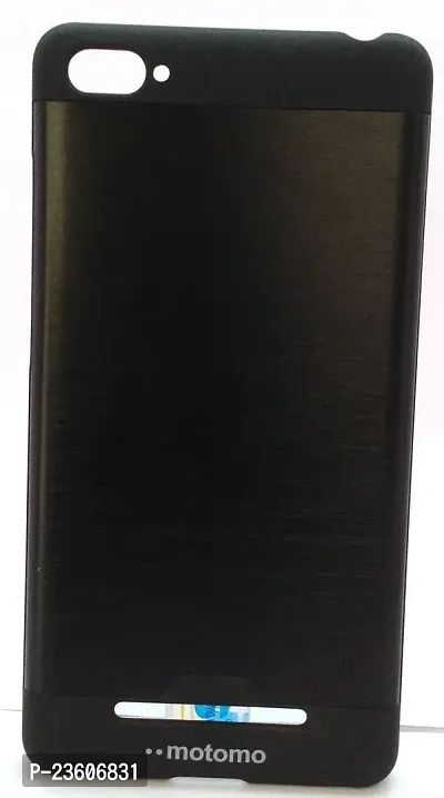 AEMA (TM) New Brushed Metal Ultra Slim Design Back Case Cover for XIAOMI MI4I Black-thumb3