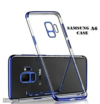 Coverskart Multi Protective Series Case for Samsung A6, Premium Shock Absorption Hard TPU 2 in 1 Bumper Cushion + Scratch Resistant Clear Protective Hard Case for Samsung Galaxy A6 Blue