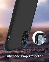 Coverskart Liquid Silicone Rubber, Comfortable Grip, Screen  Camera Protection, Velvety-Soft Lining, Shock-Absorbing for iPhone 11 Pro Max (6.5 inch), (iPhone 11 Pro Max (6.5), Black)-thumb4