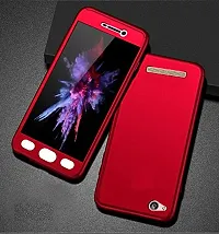 AEMA? Original 100% 360 Degree XIAOMI REDMI 5A Front Back Cover Case with Tempered RED-thumb2