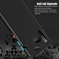 Coverskart? Back Cover for Oppo A31 Froasted Smoke Translucent Shock Proof Smooth Rubberized Matte Hard Back Case (Blue)-thumb1