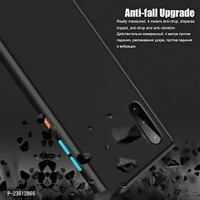 Coverskart? Back Cover for Oppo A31 Froasted Smoke Translucent Shock Proof Smooth Rubberized Matte Hard Back Case (Blue)-thumb2