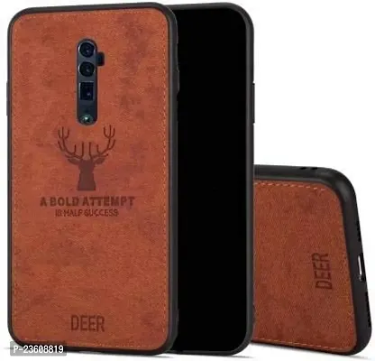 AE Mobile Accessorize? Deer Cloth Canvas Texture Fabric Leather Case for (Xiaomi Redmi Note 8 Pro, Brown)-thumb3