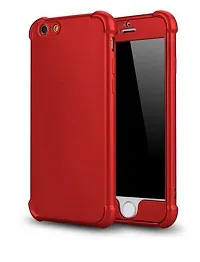 AEMA (TM) Original 100% 360 Degree Apple iPhone 6 (4.7'') Soft TPU Silicon Front Back Cover Case RED-thumb3