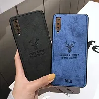 Coverskart (TM) Deer Cloth Canvas Texture Fabric Leather Case for VIVO S1 (Blue)-thumb3