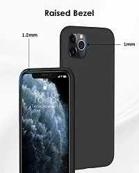 Coverskart Liquid Silicone Rubber, Comfortable Grip, Screen  Camera Protection, Velvety-Soft Lining, Shock-Absorbing for iPhone 11 Pro Max (6.5 inch), (iPhone 11 Pro Max (6.5), Black)-thumb3