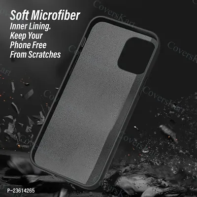 CoversKart Compatible with Samsung Galaxy A52 4G /A52 5G / A52s 5G Ultra Slim Soft Silicone Back Cover | Inner Microfiber | CameraRtection Back Case (Black)-thumb5