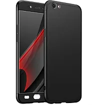 AEMA? Original 100% 360 Degree VIVO V7 Plus Front Back Cover Case with Tempered Black-thumb3