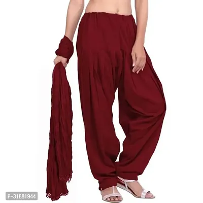 Fabulous Cotton Solid Salwars with Dupatta For Women-thumb0