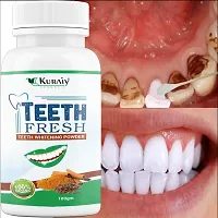 KURAIY Teeth Whitening Powder Remove Plaque Stains Toothpaste Fresh Breath Oral Hygiene Dentally Tools Teeth Care Remove Tartar-thumb3