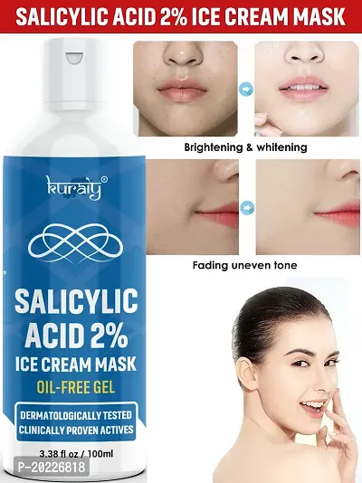 KURAIY Salicylic Acid 2% Masque Formulated Deep Cleansing Face mask 100ML-thumb0