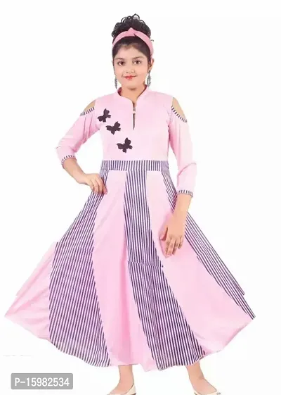 Stylish Printed Frock For Girls