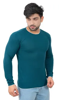 E-MAX Summer Casual Wear Soft Breathable Fabric Round Neck (Pack of 2 pc) T-Shirt for Men's-thumb4