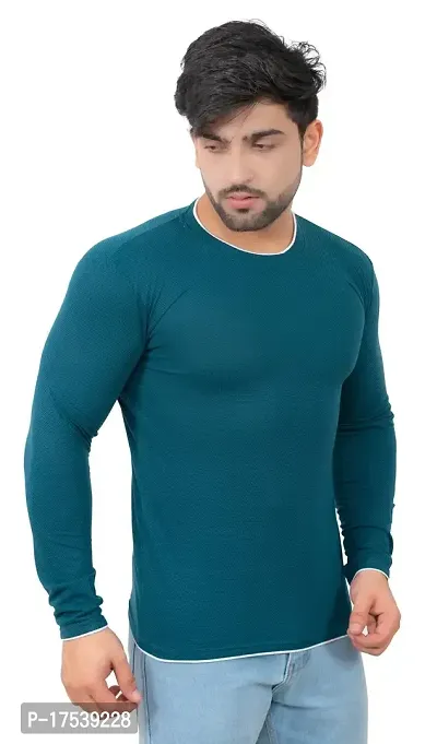 E-MAX Summer Casual Wear Soft Breathable Fabric Round Neck (Pack of 2 pc) T-Shirt for Men's-thumb5