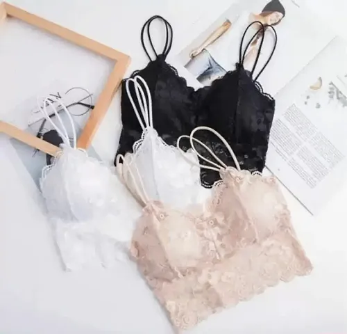 Women Fancy Padded Bralette