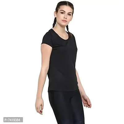 Trendy Poly Blend T-Shirt for Women-thumb5