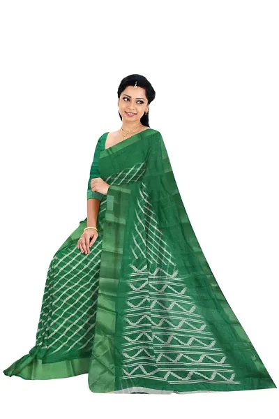 Beautiful Poly Silk Saree with Blouse piece