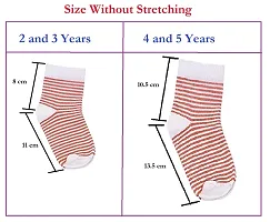 MANODHRUVA Stripes Socks for Kids, 6 Pairs (2 and 3 Years)-thumb1