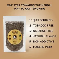 Herbal Tobacco And Nicotine Free Smoking Mixture With 100% Natural Herbal Smoking Blend 1 Pack 30gm-thumb3