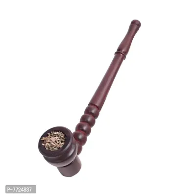 Herbal Classic Vintage Tobacco Pipe Brown Smoking Pipe With Removable Pipe give It The Unique Touch Of Smoke-thumb0
