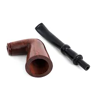 Herbal Italian Style Tobacco Pipe Dublin Smoking Pipe With Removable Pipe give Durable Hard Wood-thumb3