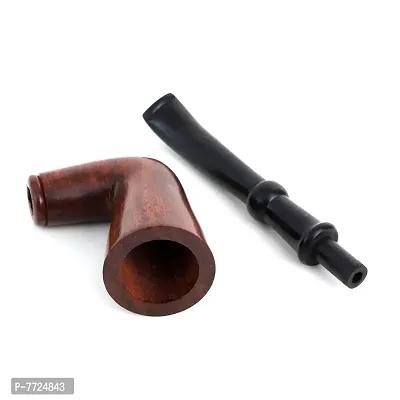 Herbal Italian Style Tobacco Pipe Dublin Smoking Pipe With Removable Pipe give Durable Hard Wood-thumb4