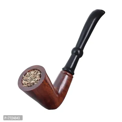 Herbal Italian Style Tobacco Pipe Dublin Smoking Pipe With Removable Pipe give Durable Hard Wood-thumb0