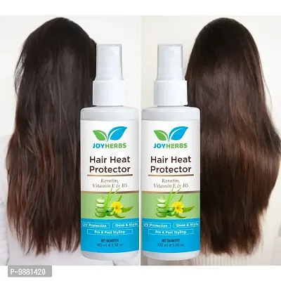JOYHERBS Heat Protection Spray With Argan Oil, Grapes Seed And Heat Protector Hair Spray Hair Spray (200 ml)