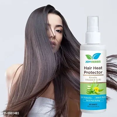 JOYHERBS Premium Hair Heat Protection Spray Thermal Shield Heat Protectant Anti Hair Fall Hair Spray (100 ml)