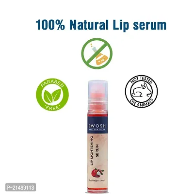 SWOSH Lip Lightening Serum Roll On 10 ML for Visibly Soft and Plump and Lightens Dry and Dark Lips To Pink(Orange Oil and Vitamin E) 100% Vegan, Natural - Paraben and Sulfate Free-thumb5