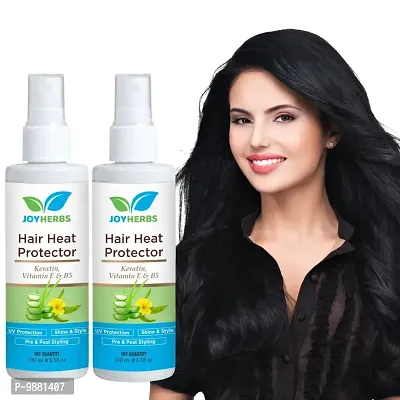 JOYHERBS Digital Heat Protector Hair Spray For Straightening Hair Spray (200 ml)-thumb0