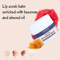 Swosh Lip Scrub For Dark Lips To Lighten Pink For Women And Men For Pigmented Lips 20 Gram | Lip Brightening and Lightening Scrub For Dark Lips, Dull, Dry And Chapped Lips Enriched With Beeswax(Honey)-thumb3