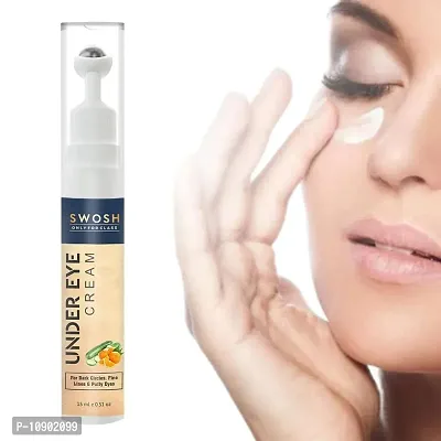 SWOSH Under Eye Cream With Effectively Dark Circles + Puffiness For All Skin Types  (15 ml)