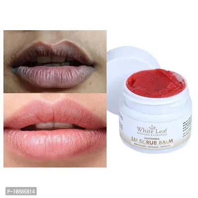 White Leaf Goodness nourishes  smoothens your lips(20gm) Strawberry  (20 g)-thumb0