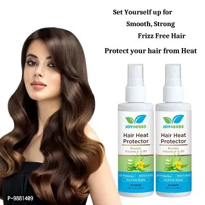 JOYHERBS Hair Heat Protector Hair Spray with keratin vitamin E  B5 Hair Spray Hair Spray (200 ml)
