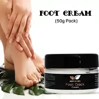 JOYHERBS Foot Crack Cream For Damaged, Rough, Dry and Cracked Heels - Women and Men(50 gram) - Moisturizer, Hydrates and Makes Feet Soft and Smooth | Natural and Vegan - Paraben Free-thumb3