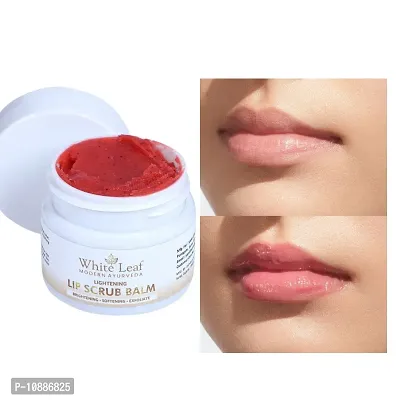 White Leaf Specially in the winter season when skin and specilly lips Strawberry  (20 g)