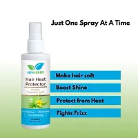 JOYHERBS Hair Heat protector Spray for Hair Straightening, Anti Frizz and Smoothing Hair Spray (100 ml)-thumb4