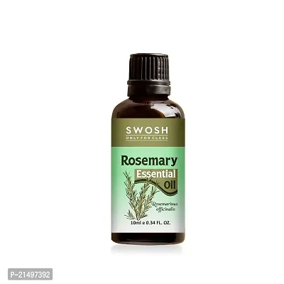 SWOSH Rosemary Oil for Dry Hair  Scalp - 10 ml (0.34 fl oz) - Natural Essential Oil for Healthy Hair, Skin  Diffuser-thumb2