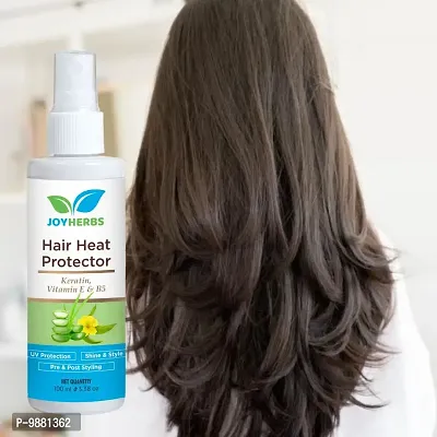 JOYHERBS Hair Heat protector Spray for Hair Straightening, Smoothing Hair Spray (100 ml)