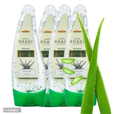 SWOSH Aloe Vera Night Gel Revive Dry Aging Skin, Skin Moisturizing  Soothing 120g (Pack Of 4)-thumb0