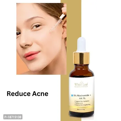 White Leaf 5% Nianinamide Serum For Dark Spot Corrector, Acne Mark  Blemished (30 Ml)-thumb0