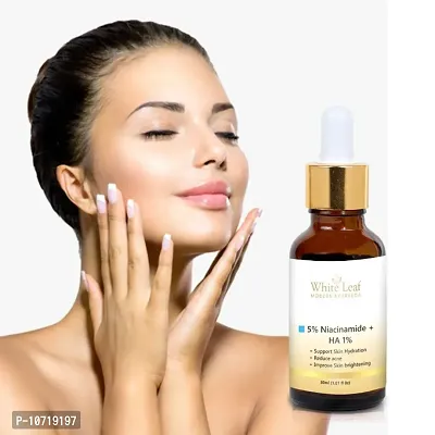 White Leaf Face Serum With Niacinamide And Hyalur