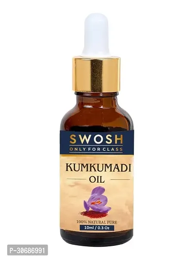 WOSH Ayurveda Kumkumadi Tailam - Kumkumadi Face Oil With Saffron for Glowing Skin(10 ml) - 100% Vegan and Chemical Free