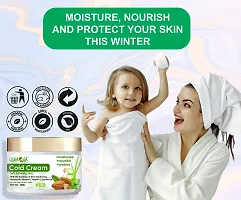 BROER Cold Cream For Dry Skin Men  Women With The Goodness of Aloe Vera Almond Vitamin C E-thumb1