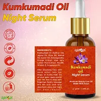 BROER Kumkumadi Tailam Face Serum with Saffron, Natural kumkumadi Face Oil for Dry to Normal Skin for Glowing Skin, Soothing  Moisturization 30ml-thumb1