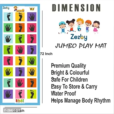 Zezby Premium Quality Jumbo Play Game for Kids  Adults Family Game, Floor Game Party  Fun Games Board, Indoor And Outdoor Games Pack Of 2-thumb3