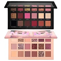 Aabhir Traders Nude And Rose Gold Eyeshadow Palette Combo, Shimmery Finish-thumb1