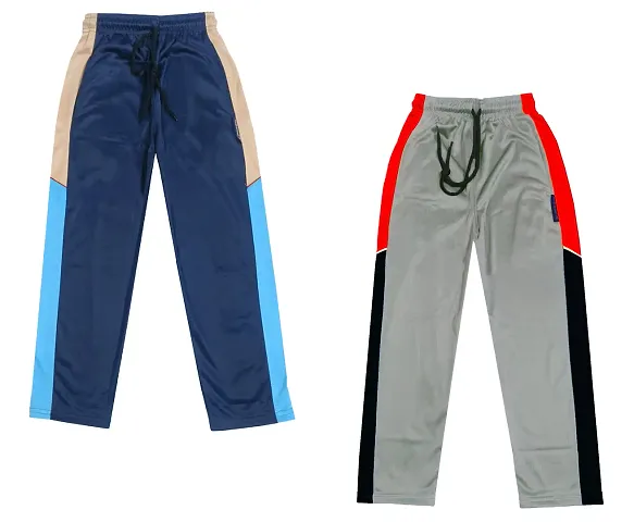 Stylish Fancy Solid Regular Fit Lower-Track Pant Combo Pack Of 2