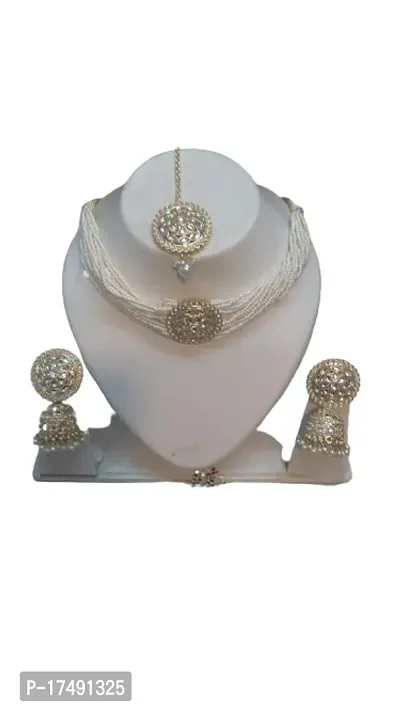Stylish  Metal  Jewellery Set For Women-thumb0